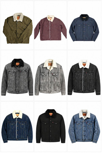 Levis sherpa jacket - levis,